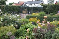 den engelska trädgården växthus greenhouse austinros